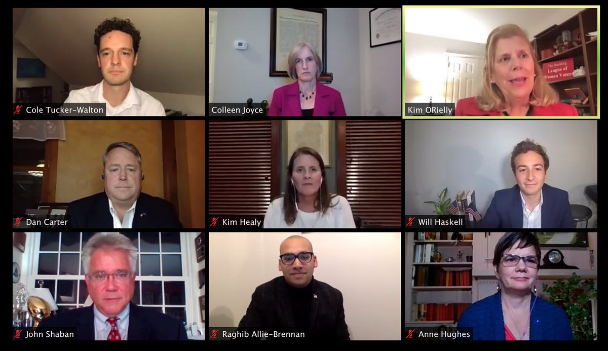 JohnBoardCT's tweet image. Great to be watching and listening to the @lwvct @townofredding debate! #ThisisRedding