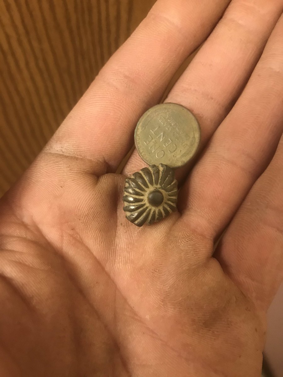 Finds for today 1952 wheat and some kind of charm