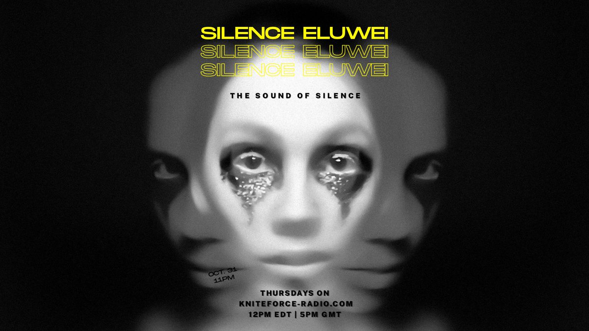 Silenceeluwei1's tweet photo. The Sound Of Silence Thursdays on Kniteforce's Radio 12pm edt |5pm gmt
 #kniteforce #kniteforcerecords #djing #radioshow  #breakbeathardcore #drumandbass #dnb #kniteforceagain #hardcore #kniteforceradio #livepa #djlife #livepalife #lunashift #silence #silenceeluwei #teamthursday https://t.co/UvgBk2nBBO