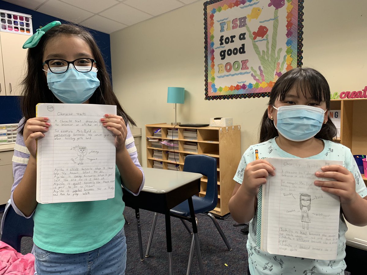 Pretending we are characters and writing what our best friends character traits would be #bffs