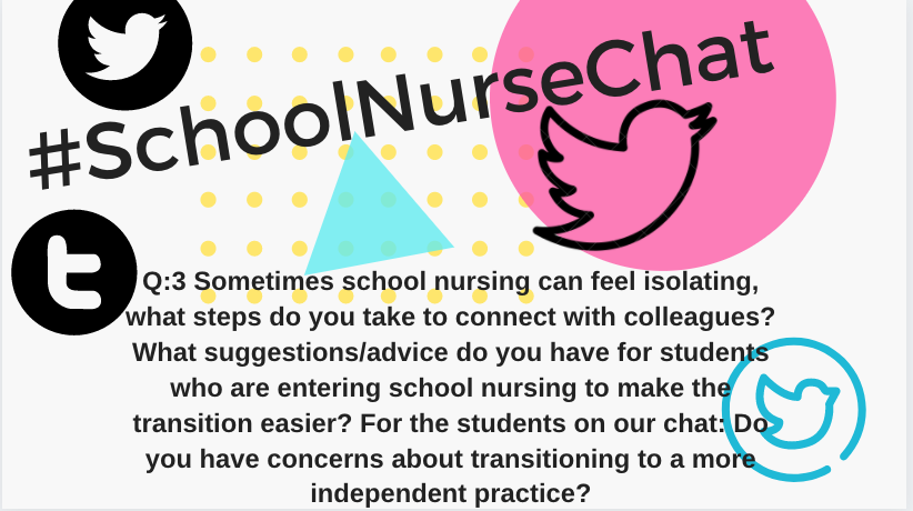 RobinCogan's tweet photo. #SchoolNurseChat Here we go with Q:3. So many wonderful conversations happening https://t.co/LBKADyPLMd