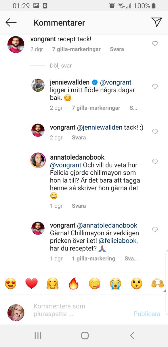 PlurasPatte's tweet photo. Tack för receptet på chilisåsen! https://t.co/9kcxMSK0lw