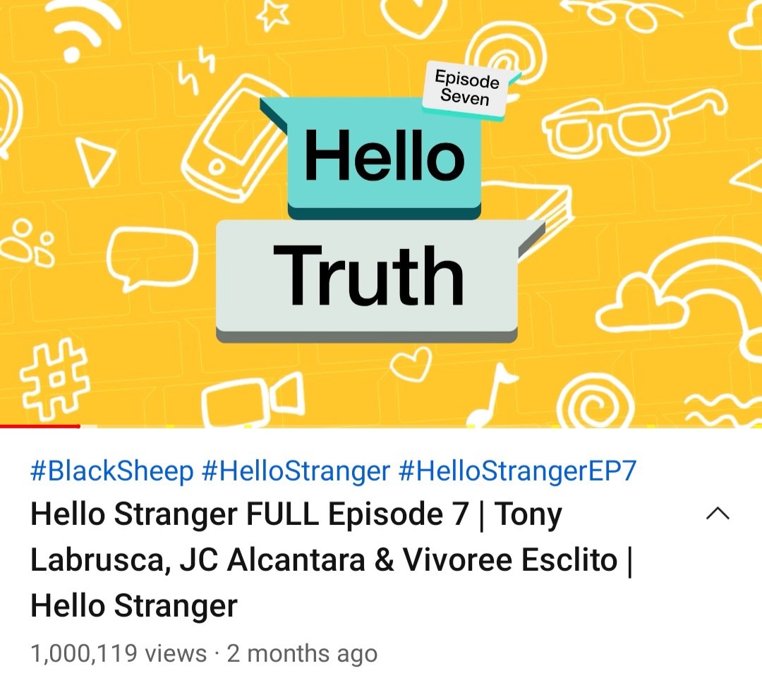 swingtime16's tweet image. #HelloStrangerEP7 has now passed 1M views on youtube! 2 episodes to go and 1M na lahat! Congrats @tonythesharky @imJCAlcantara @Black_SheepPH @petersenvargas @mister_angst @krizgazmen @vivoree @patrickquiroz_ @Migs_Almendras @gasvicencio @apoldating @meannespinosa 🥳🎉💯