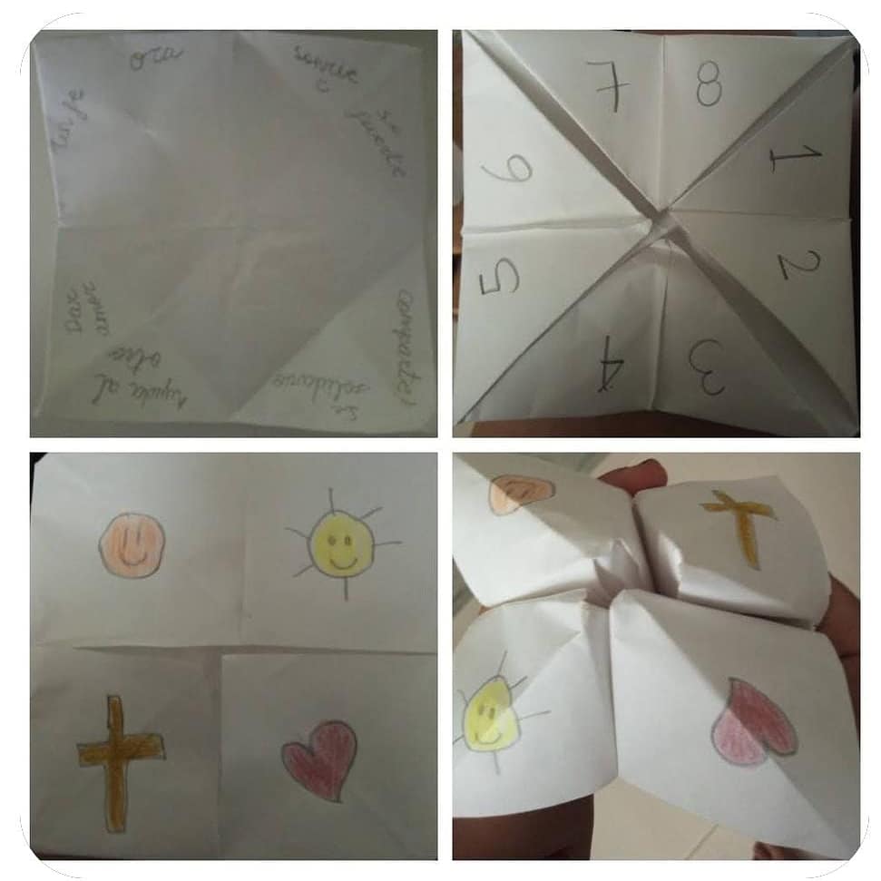 En #OctubreMisionero ¡Sumamos acciones para  el mundo! ¡Nos gusta descubrir  lo grande que podemos hacer con pequeños gestos y acciones que inspiran!  💙🌍Todos en casa con el comecocos misionero que nos recuerda las acciones transformadoras de este mes.🙊🤪