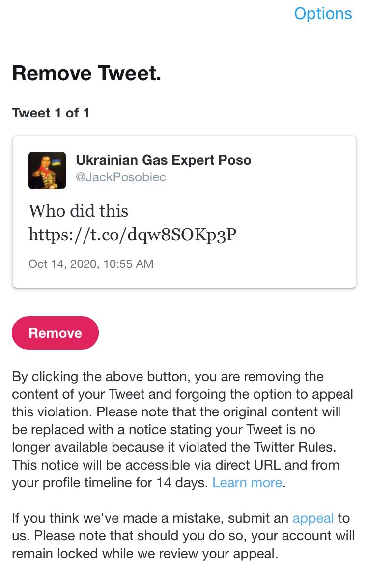 RyanAFournier's tweet image. This is ridiculous.

Jack Posobiec posted the photos of Hunter Biden released in today’s article...

Twitter locked his account and sent him an alert to delete it.

RT!