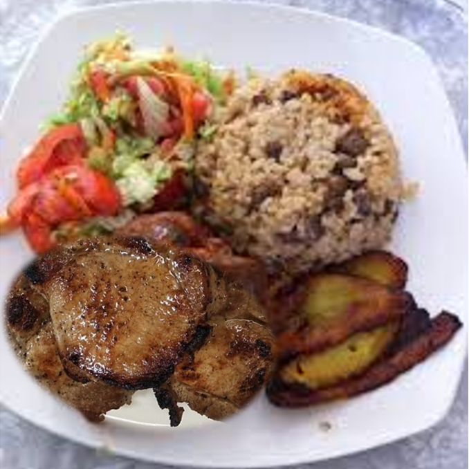 OdaEstilito's tweet photo. @jnsaenz06 @Pako507 @RoxanaRita @moises_delgado @CJLS21 @tmiranda2178 @mariacastro2403 @katiuskmartinez Día 7/7 #RetoMix Mi comida favorita lleva puerquito, en cualquiera de sus formas, tajadas, no puede faltar una buena ensaladita y arroz con guandú y coco. 😋😍😃😋 https://t.co/IeImLECl7x