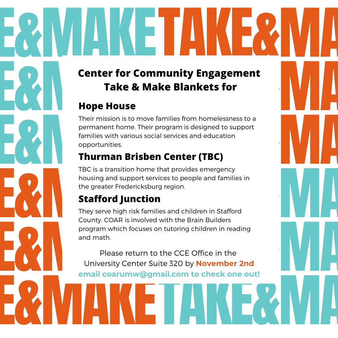 coarumw's tweet photo. Interesting in making a blanket for one of the organizations listed below? Email us to check one out, there are 13 remaining! https://t.co/ZixVBxHGwX