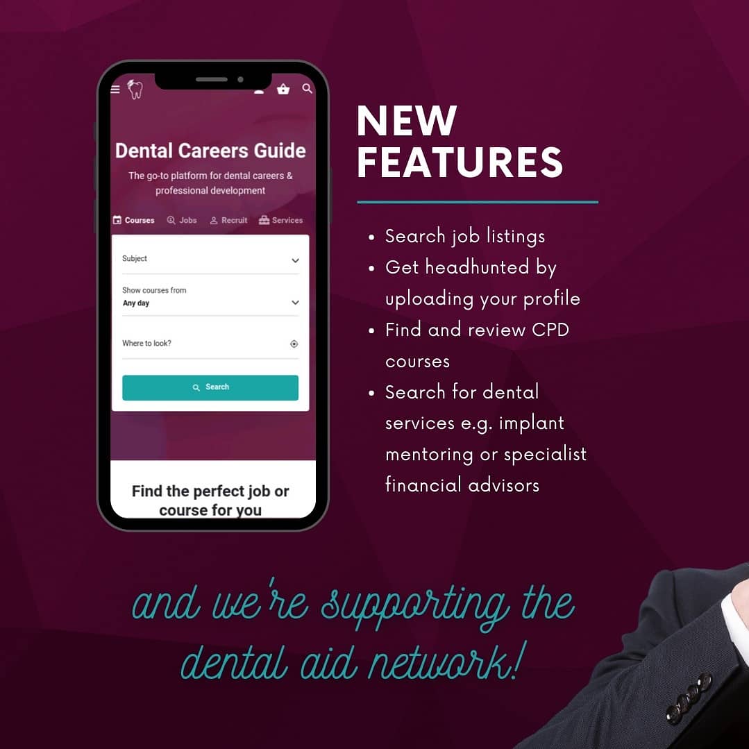 DentCareers's tweet photo. It's ready! The new and improved DCG site is now live and it's packed with features...

No more scrolling through endless Facebook groups! Take a look at the site today, and keep checking back as more jobs and courses are added in the coming weeks. 

#dentistry #CPD #careers https://t.co/b4aO18Dv2T