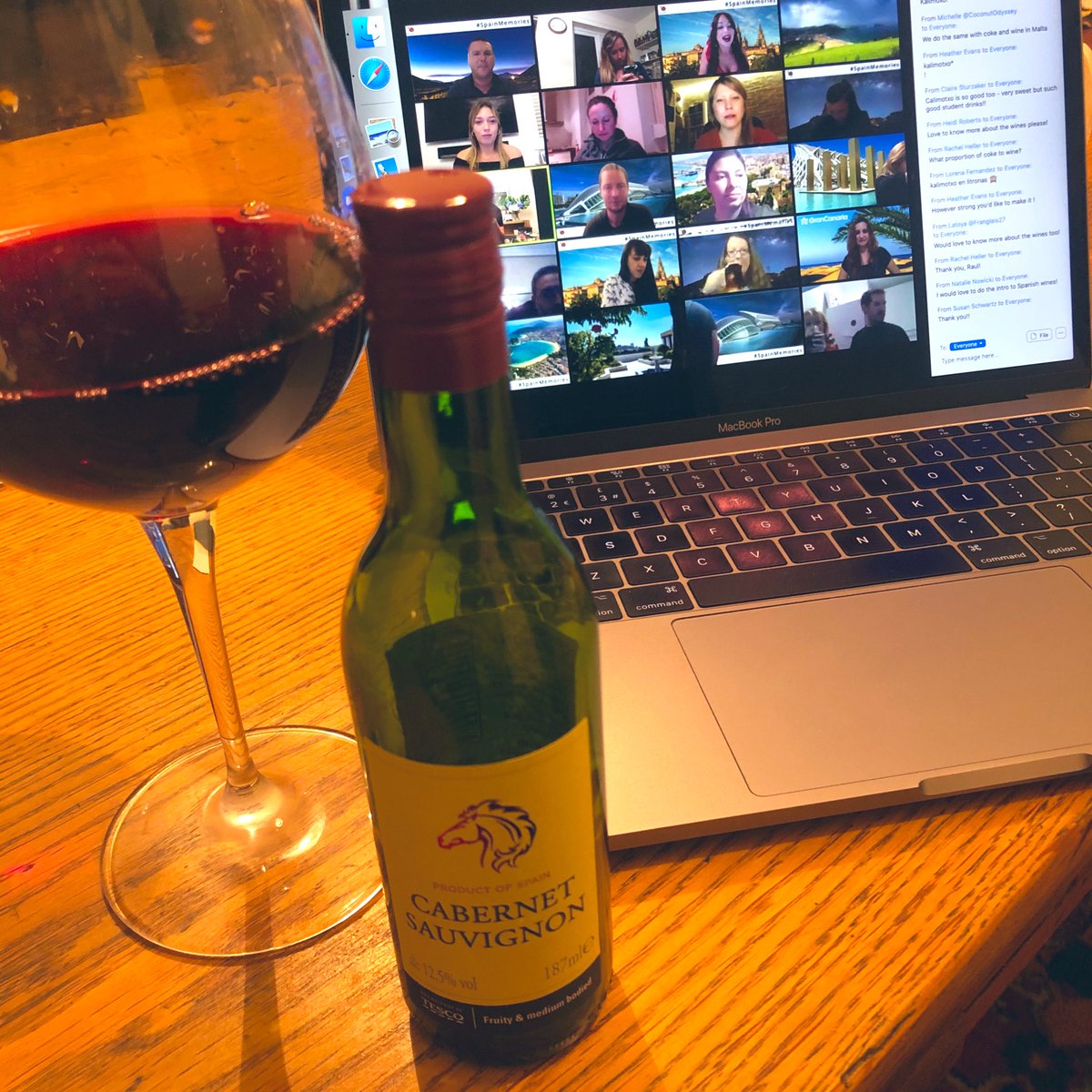 HanMeetsWorld's tweet photo. Just swapping Spanish conversation for Spanish vino 🍷 What did I miss? ✨
#spainmemories #waypoint20 https://t.co/GamIzTZdcD