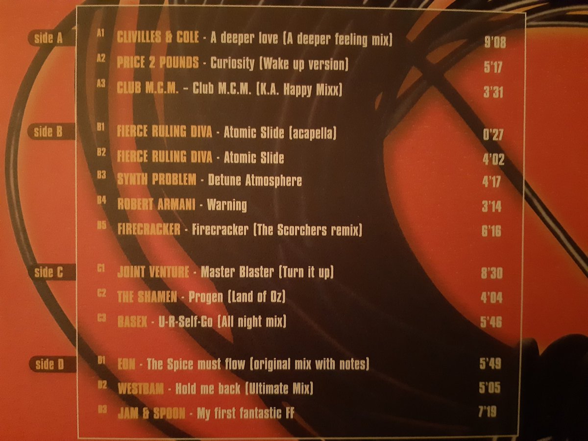PlanetBoomRec's tweet photo. The history of #techno part 5. A nice 2x12" #vinyl released on #bigtimeinternational in 1999 (BTI 991105) With tracks from #clivillesandcole #fiercerulingdiva #robertarmani #westbam and #jamandspoon https://t.co/eslrHuIqEb #dance #trance #house #nomp3 #welovebeats #blackgold https://t.co/uMRG4eUpeA
