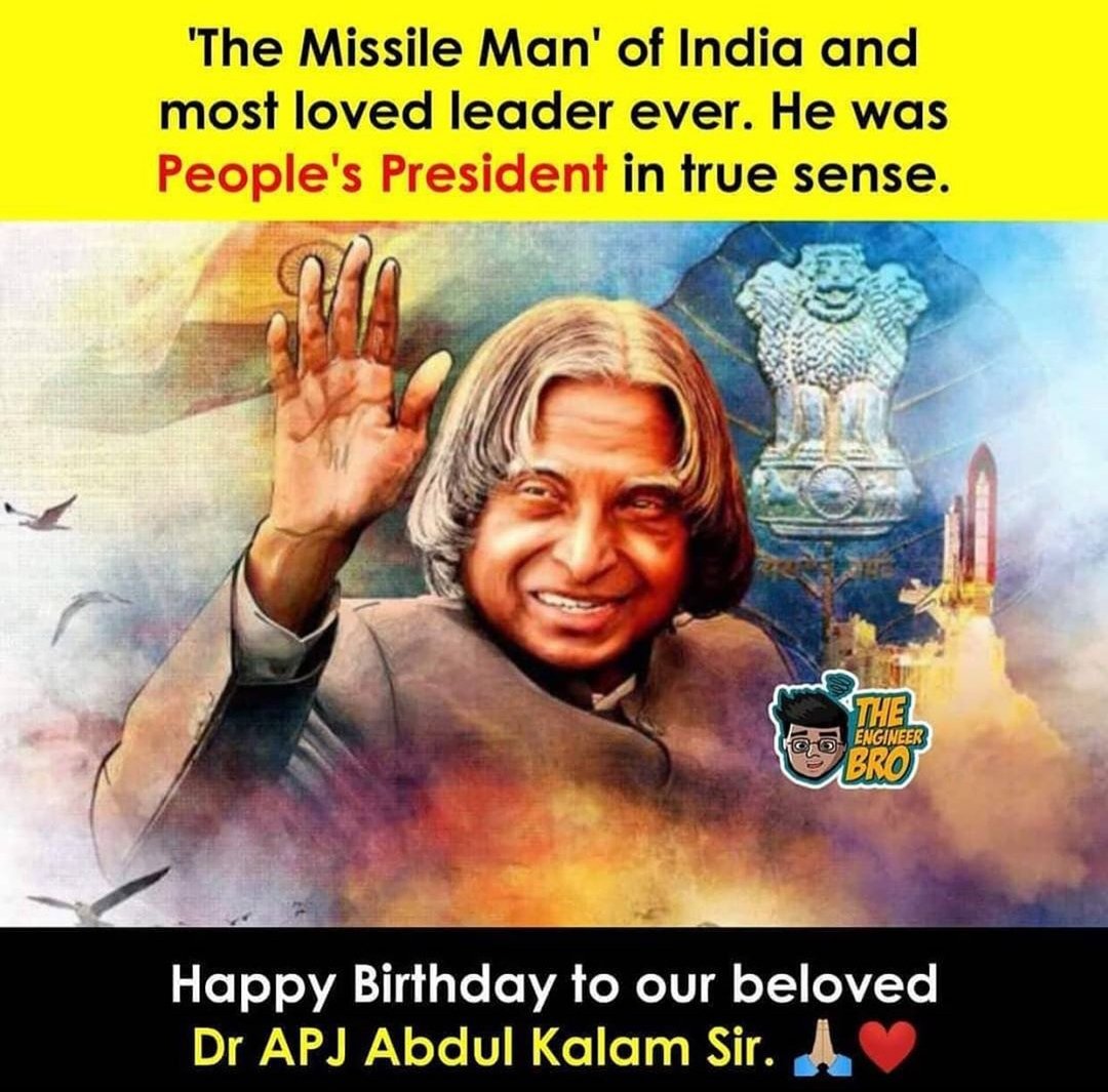  Happy Birthday Missile Man. 