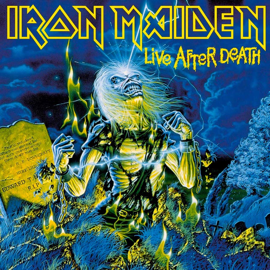 shapsio's tweet photo. 35yrs since the release of Iron Maiden’s ‘Live After Death’. Having seen this ’85 tour and grown up on the album, I was so stoked when #Phish played Long Beach Arena in 2012 that @chriskovach made me a custom #ScreamForMeLongBeach shirt. https://t.co/X7d7Je0dAY
