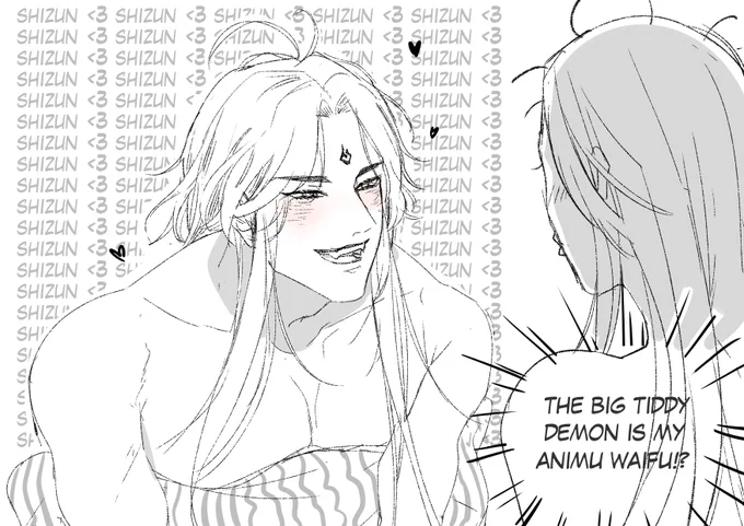 my first time drawing bingqiu is just shitpost doodle 