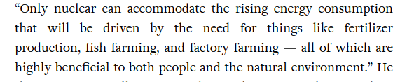 On nuclear, instead of paying attention to the evidence as he promised to do in the book's introduction, Shellenberger simply asserts the rightness of his opinion.