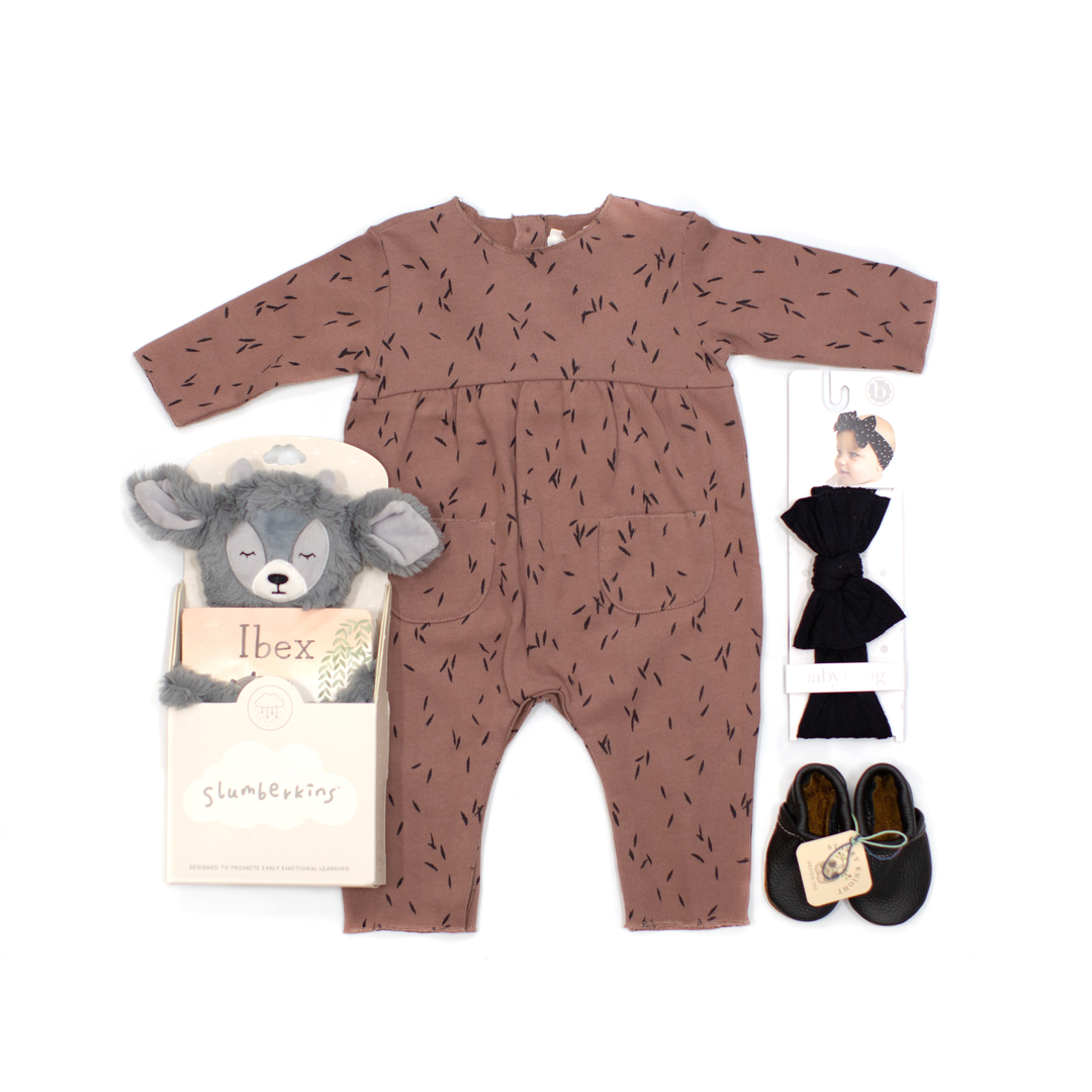 Fall flatlay goals! This mauve playsuit is so special with its sweet pockets and button back. Add some Starry Knight moccs for the perfect little gift! 
.
.
. #LittleStyler #momlife #shopsmall #babylove #babyboy #babygirl #sahm #workingmom #shoponline #babybrand #momtobe #mommybl