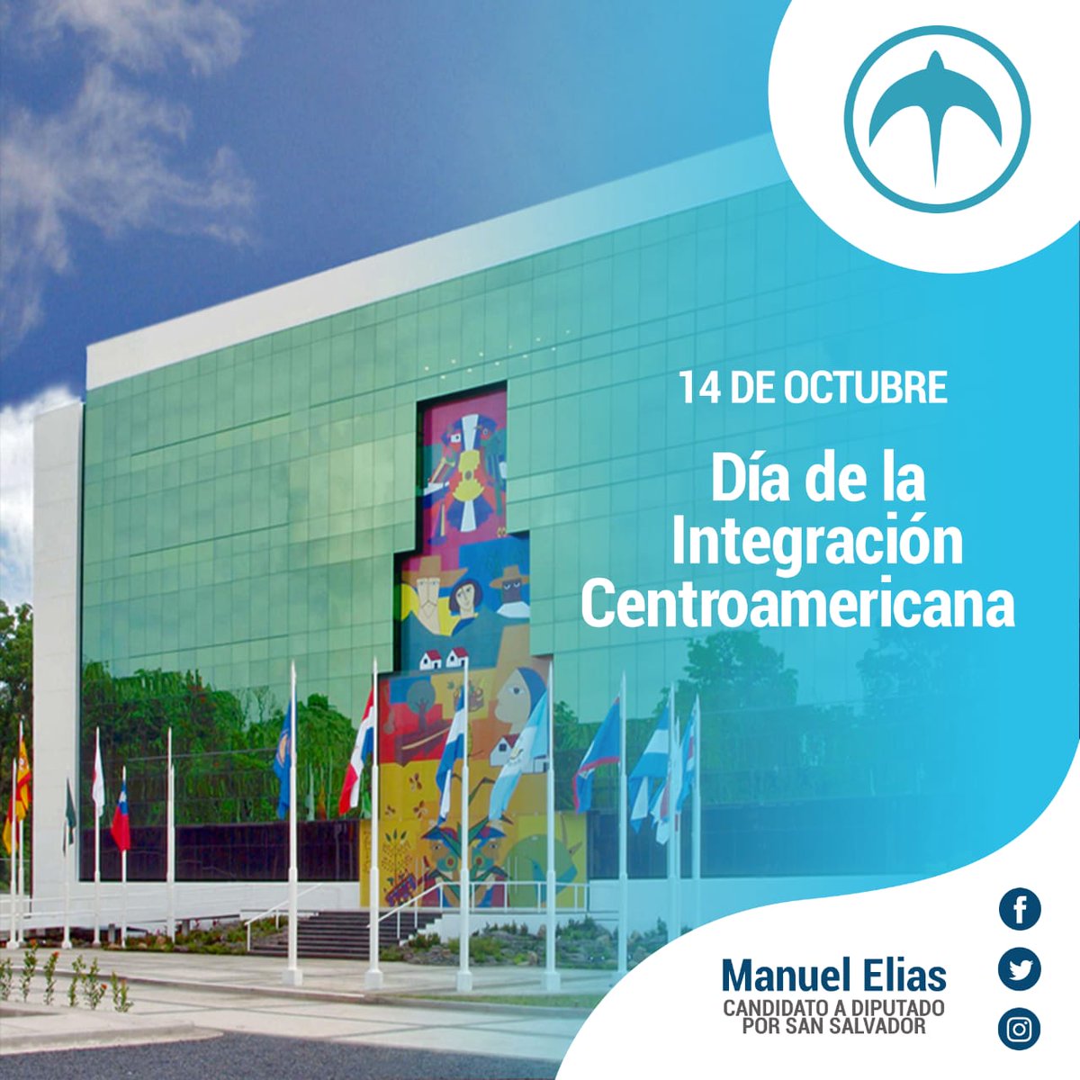 ManuElias7_'s tweet photo. ¡Celebremos este día soñando y luchando por ver una Centroamerica totalmente unida! https://t.co/ixp7DtsYIz