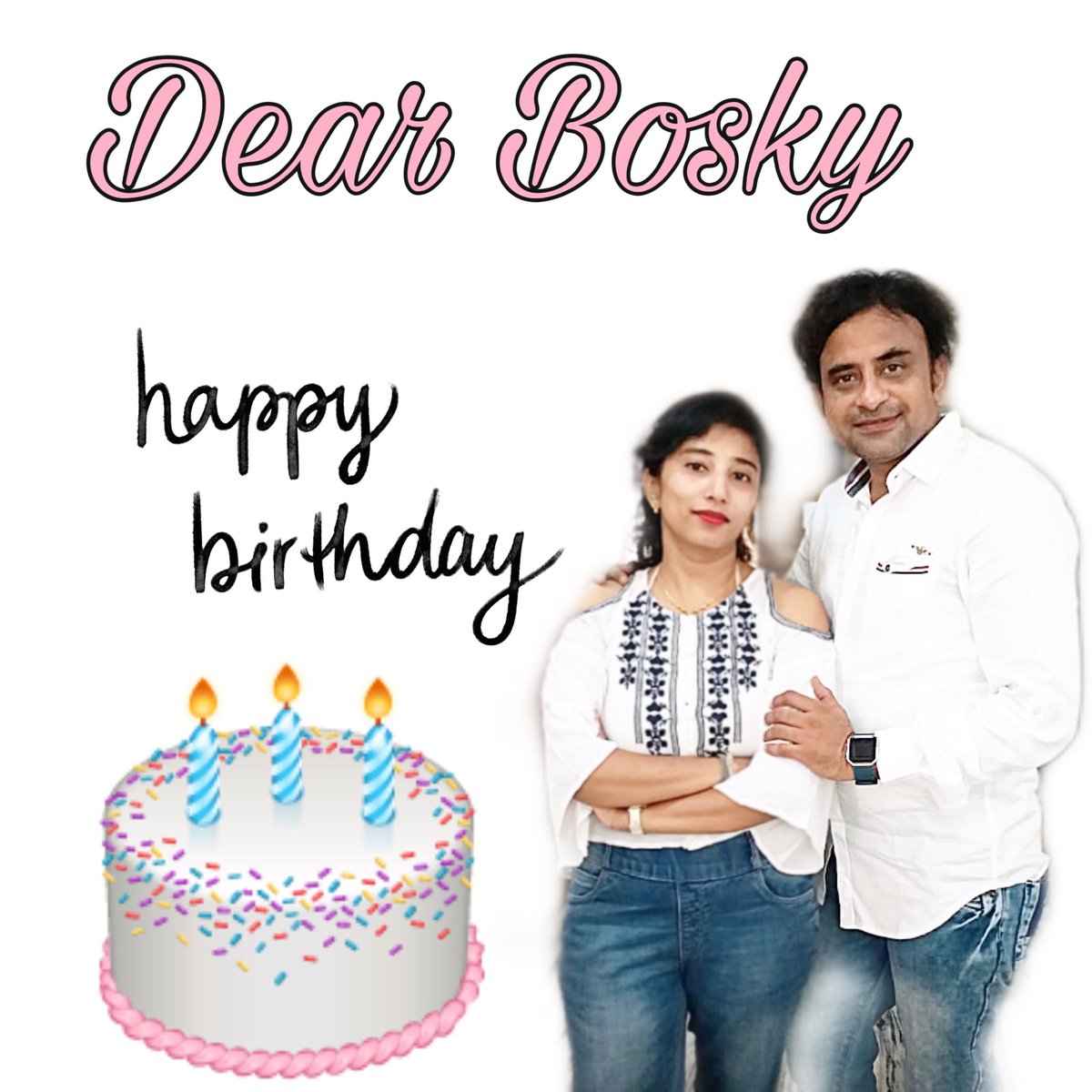 VipulPrajapati's tweet photo. @BoskyDoshi Best friends are hard to come by. That’s why on this special day I wanted to let you know just how much your friendship means to me. Happy birthday my dearest friend Bosky..🎂 https://t.co/K2em5Hnf2h