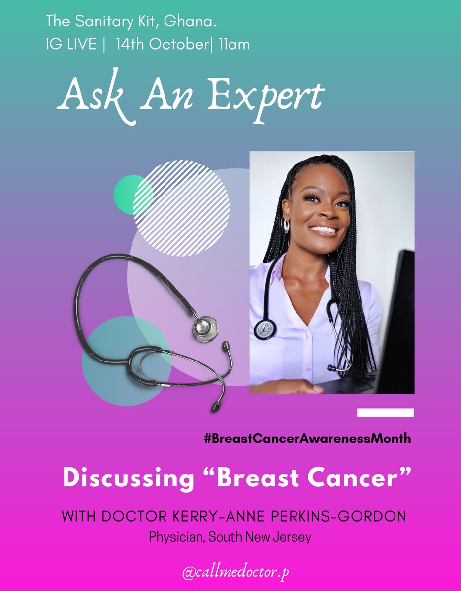 thesanitarykit's tweet photo. Time changed to 8pm💪🏽
We are going live with Doctor Kerry-Anne to discuss “Breast Cancer”
Please tune in.🙌🏽
#OctoberBox🎀
#BreastCancerAwarenessMonth🎀 https://t.co/MqBWRwlMeq