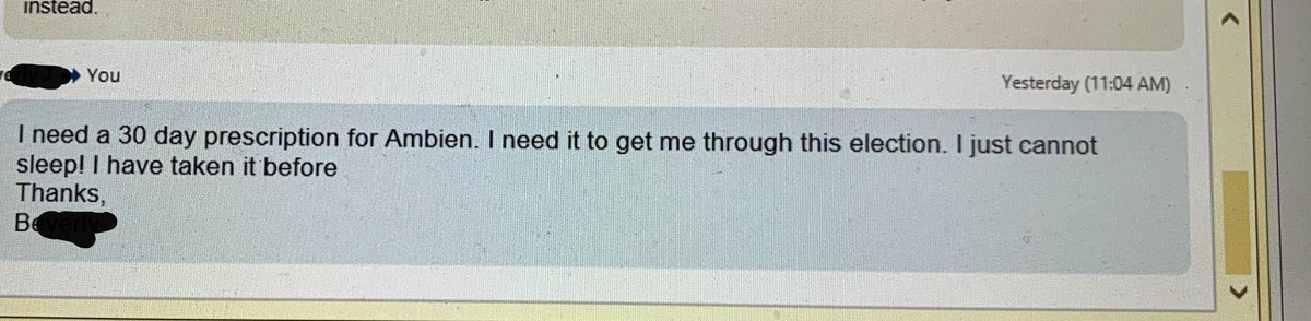 I love the relationships that I have with patients and getting to know them over my 21 years in practice. They are honest with me and they reach out when they need help. I’ve got your back, B! 😉