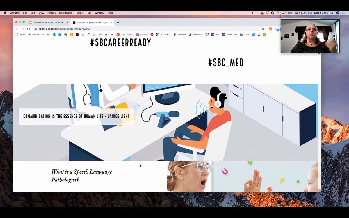 Carol_Tsushima's tweet image. So proud of @theMrsGoss and @DeidraPuentes representing @SBCSS as presenters of #athomeWBL in the #GoVirtualCTE conference! #Proud2bSBC @SBC_Alliance @SBCo_ROP