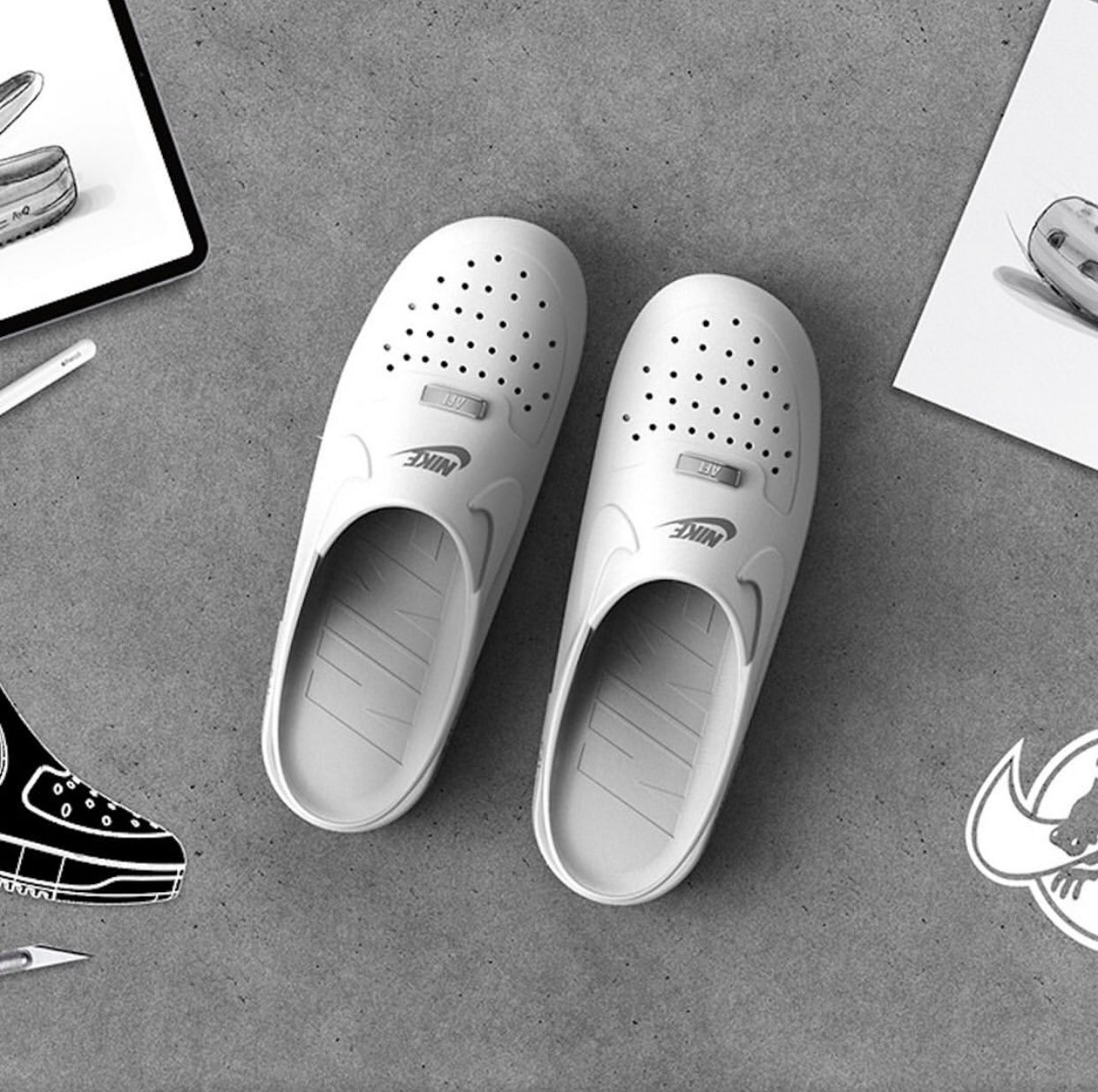 Nike air force 1 crocs discount