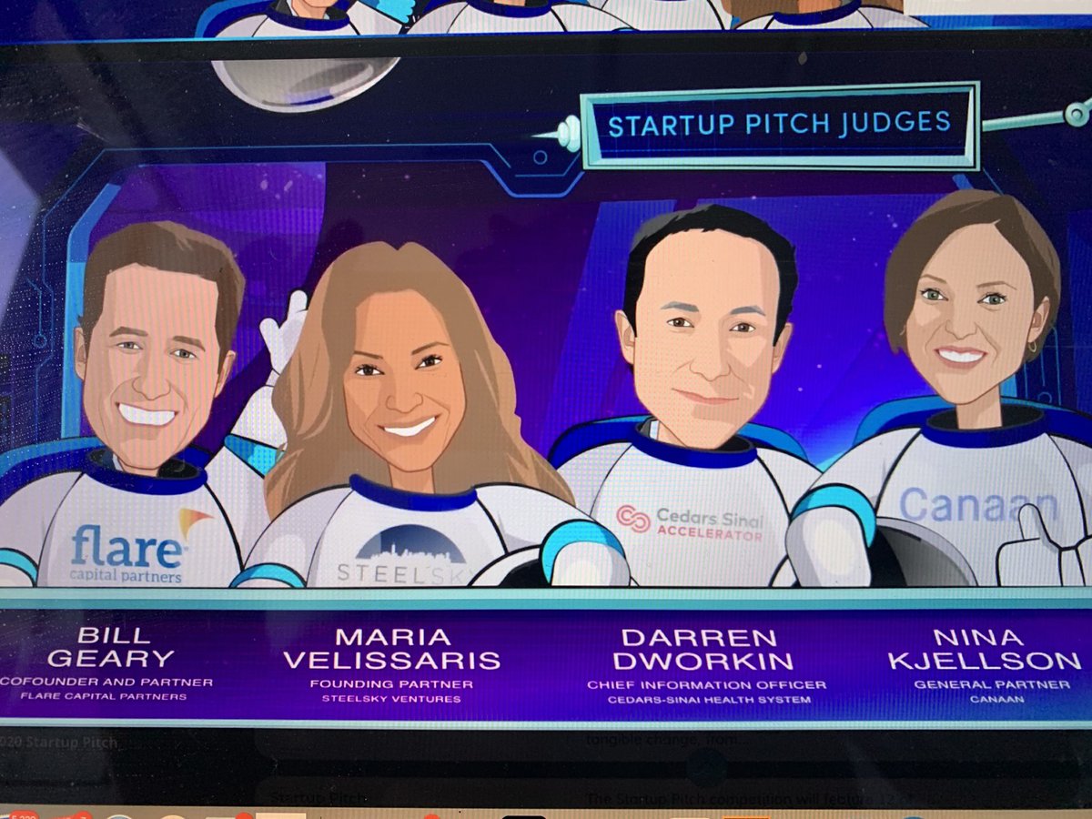 EvanNoch's tweet photo. Here we go! Very exciting to present   @BrainDestroke at #HLTH2020 for this esteemed panel of judges - Darren Dworkin, @nkjellson @VelissarisVC @billgeary https://t.co/8BXmSPm9SR