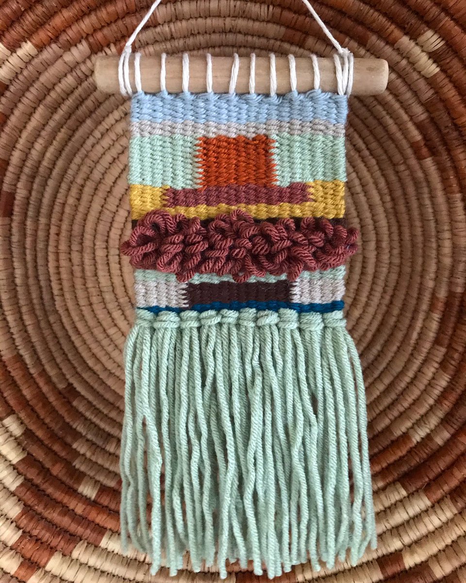 marisawoven's tweet photo. Handwoven wall hanging 

https://t.co/8T0uBSRM1j https://t.co/UUVF9VoASo
