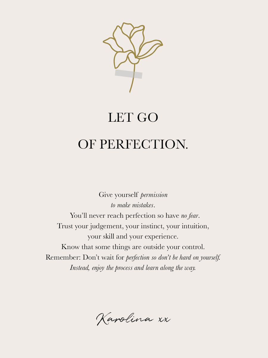 Let go of perfection - mailchi.mp/estila/let-go-…