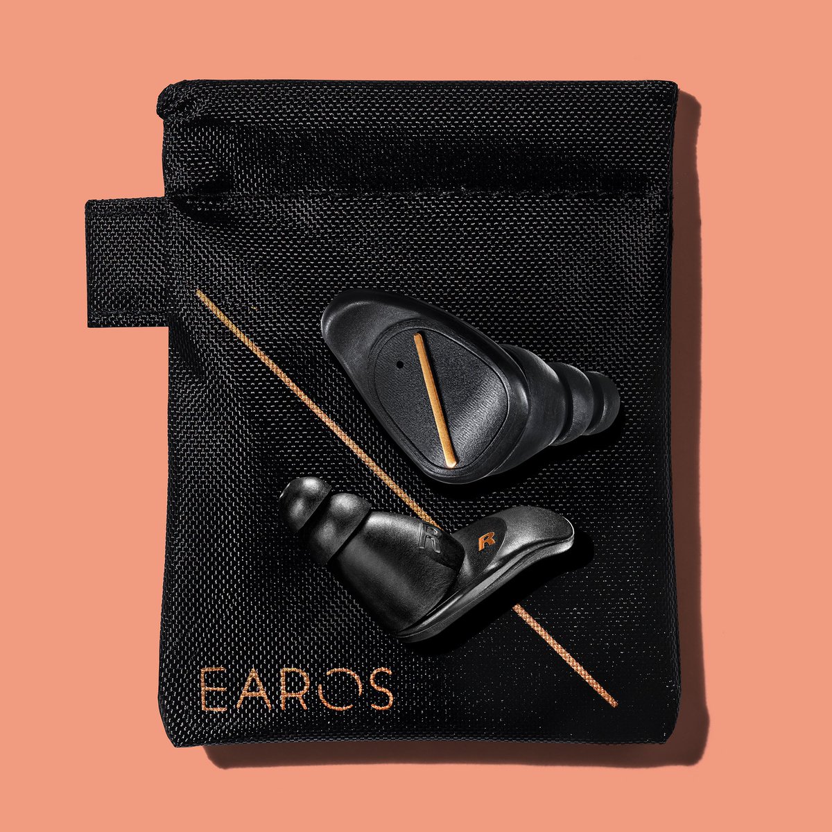 Introducing the new @EAROS_ONE carrying pouch.

Manufactured from ocean-recycled plastic to help protect the environment while protecting your ears.

Use code NEWPOUCH for 15% off your order at earos.com.