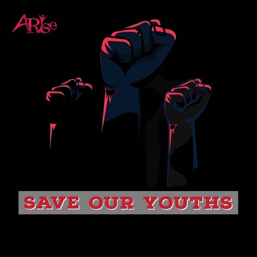 Arisewomenng's tweet image. ARISE NOW 
-#STAYINGALIVE 
-#ENDPOLICEBRUTALITY 
-#ENDEXTORTION 
-#ENDSENSELESS (OR MINDLESS) KILLINGS
-#SAVEOURYOUTH