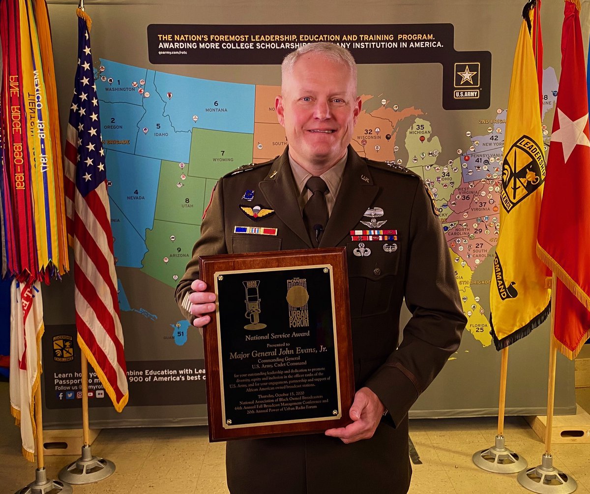 John Evans (@johnevans1988) on Twitter photo I’m humbled beyond words to have received the National Service Award by the National Association of Black Owned Broadcasters! <a href="/USArmy/">U.S. Army</a> <a href="/ArmyROTC/">Army ROTC</a> #NABOB #diversitymatters #UrbanRadio <a href="/CentralCityProd/">Central City Prod.</a> <a href="/TRADOC/">U.S. Army TRADOC</a> I’m humbled beyond words to have received the National Service Award by the National Association of Black Owned Broadcasters! <a href="/USArmy/">U.S. Army</a> <a href="/ArmyROTC/">Army ROTC</a> #NABOB #diversitymatters #UrbanRadio <a href="/CentralCityProd/">Central City Prod.</a> <a href="/TRADOC/">U.S. Army TRADOC</a>