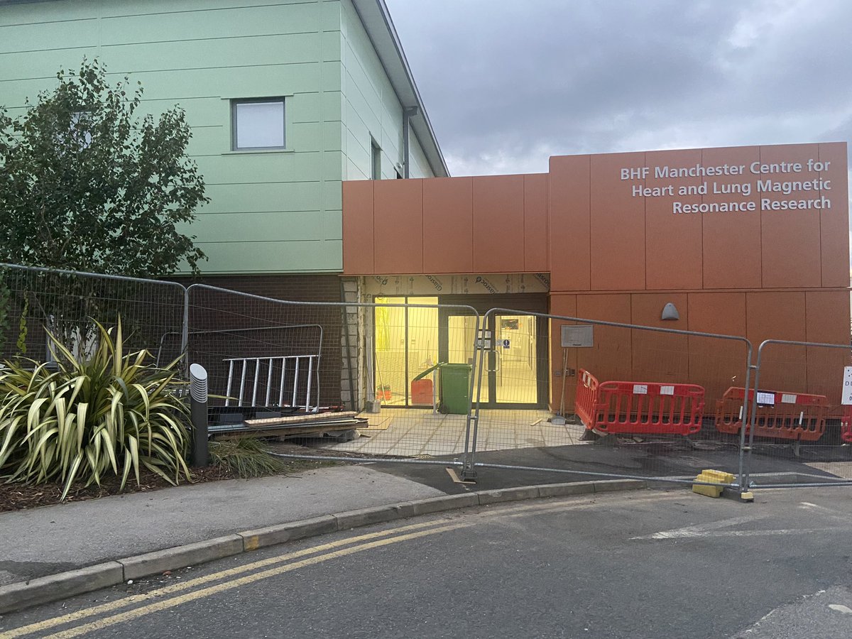 The #BHF Manchester Heart &amp; Lung CMR research unit is nearly up and running! We couldn’t be prouder of Dr Miller and the research team for realising this ambition 👏🏼<a href="/NWhearts/">NW Hearts</a> <a href="/TheBHF/">British Heart Foundation</a> <a href="/MFTnhs/">MFT NHS</a>