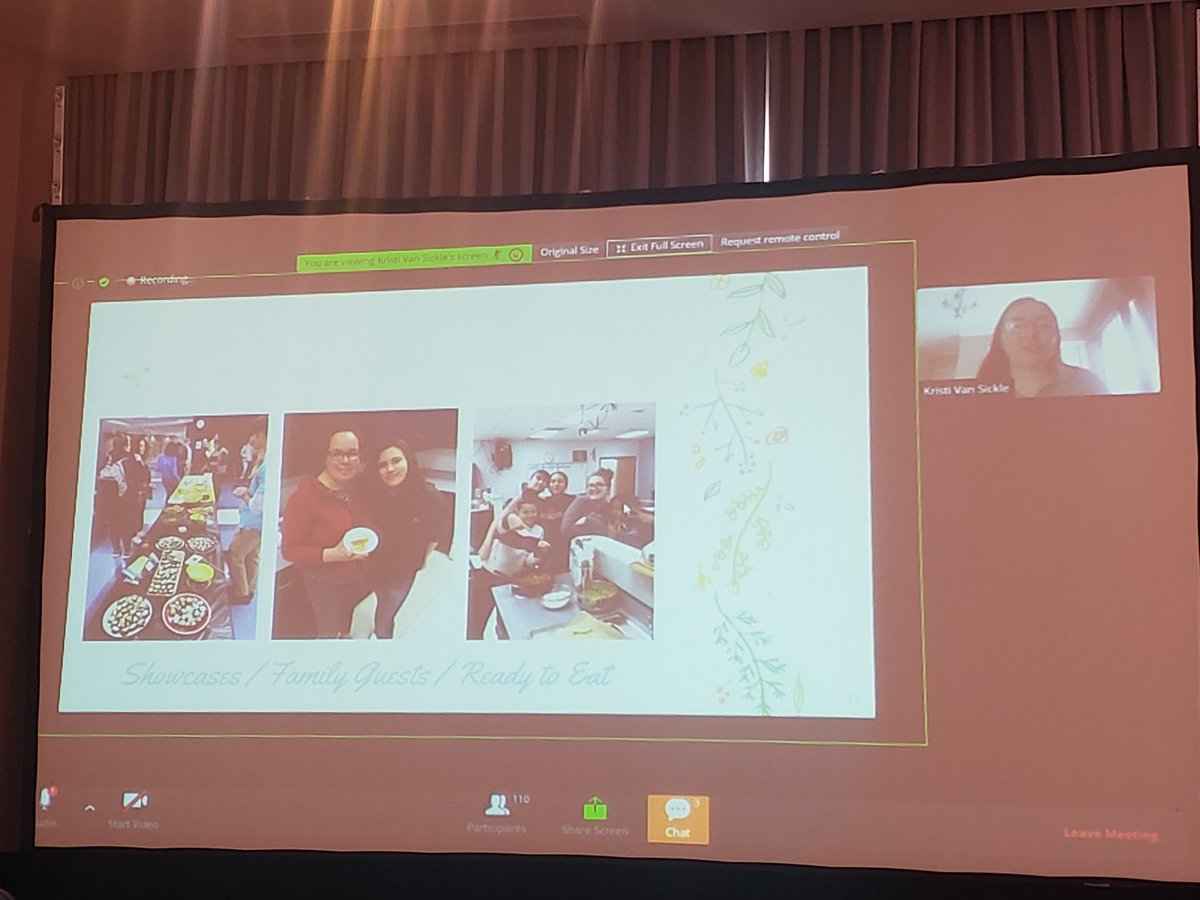 It was awesome to see our awesome Emerging Chefs program rep <a href="/ontheroadcollab/">On the Road Collab</a> during the <a href="/VPOST4VAKIDS/">VPOST</a> conference today!
