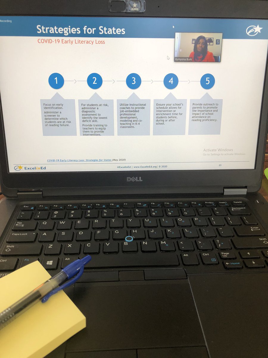 Thank you to <a href="/kymyona_burk/">Kymyona Burk, Ed.D.</a> and @MonicaDellaMea for an engaging discussion about Early Literacy. #WVEdSummit 🌟🌟🌟🌟🌟