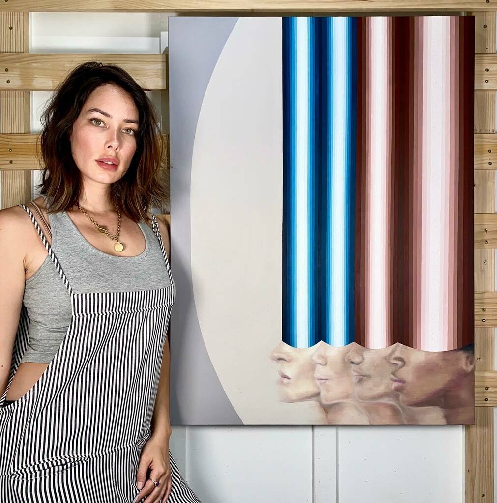 jadeismsart's tweet photo. Attraction, 30” x 40”, oil, acrylic and plaster medium on canvas 💙❤️ It’s available! DM for more details.
.⁣
.⁣
.⁣
.⁣
.⁣
#colorsplash #colors #acolorstory #artiststudio #portraitpainting #portraits_ig #portraitvision #loveandlight #lightpainting #lineartdrawing #linearts… https://t.co/mAkKrjN1Ly