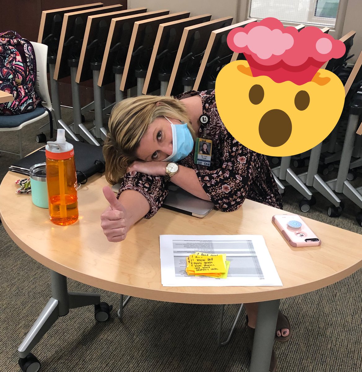 Working on the work! <a href="/levelupliteracy/">Lori Poole</a> and I spent the day racking our 🧠s around learning progressions, standards, and assessments so we can better support <a href="/LexingtonOne/">Lexington County School District One</a> elem. schools and teachers. #braindead