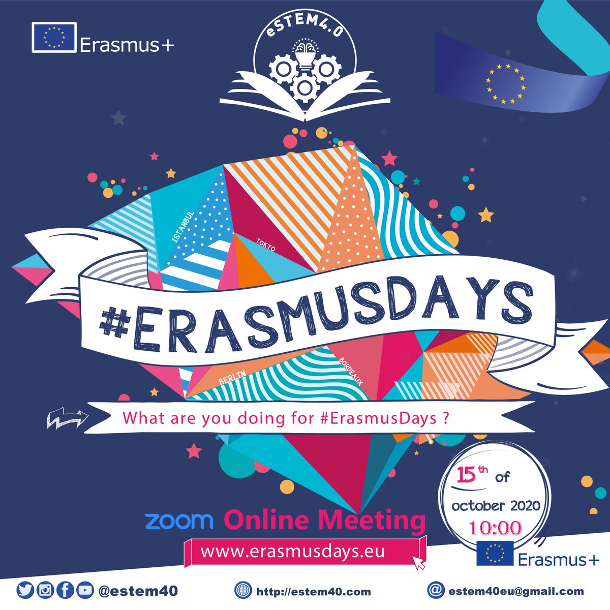 estem40's tweet photo. We also take part in #ErasmusDays . @ulusalajans https://t.co/HLQQbv6l7Q