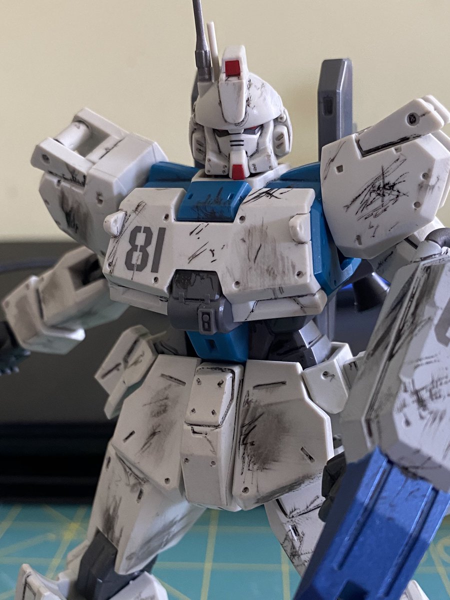 JACOBGRAVE's tweet photo. Gundam Ez8 #gundam #ms08team #gunpla #gundamez8 #gundamgroundtype #mecha https://t.co/55GFy4cOBO