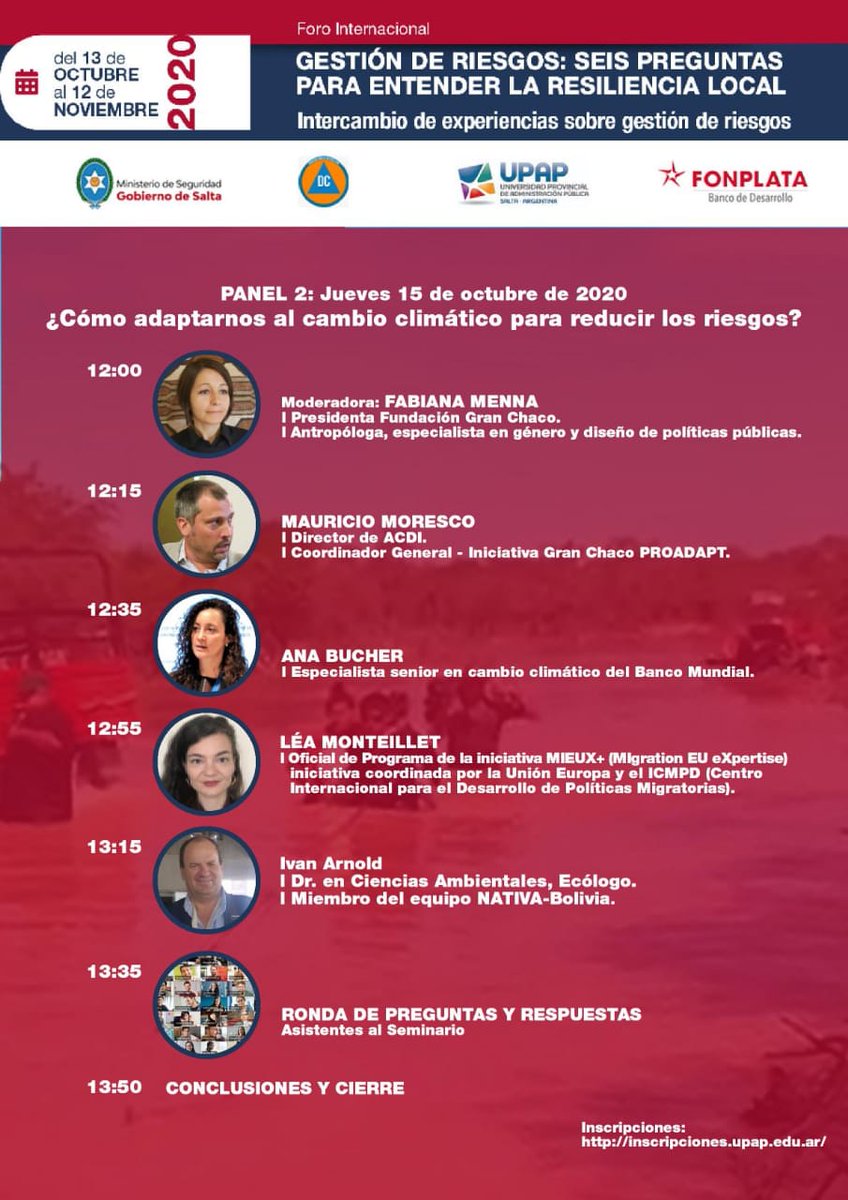 MariaJoseHermid's tweet photo. #cambioclimatico #fonplata @GobiernoER @GobiernoJujuy @GobiernoTucuman @GobiernoFormosa @CorrientesGob @SanLuisGob1 @totapaniagua @diegocomba @GobSantaCruz @GobSantaFe https://t.co/ecqmt5aVq8