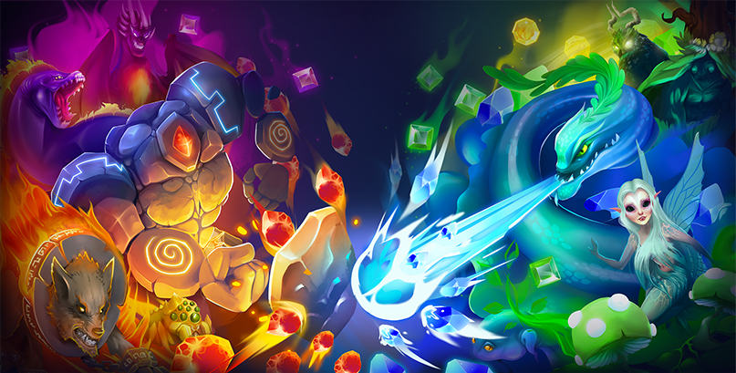 A monumental and momentous encounter of different characters from the Game Book of Beasts.