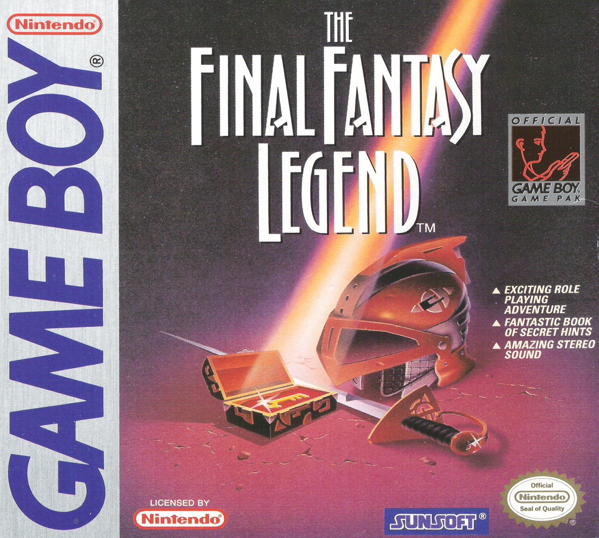 Time for more!This will be a bit long.This time, I'm covering the first game in the Sa Ga series, aka Final Fantasy Legend!First, a quick run-down on what this game actually is.It was release din Japan as SaGa, the first in a new franchise that had no connection to-