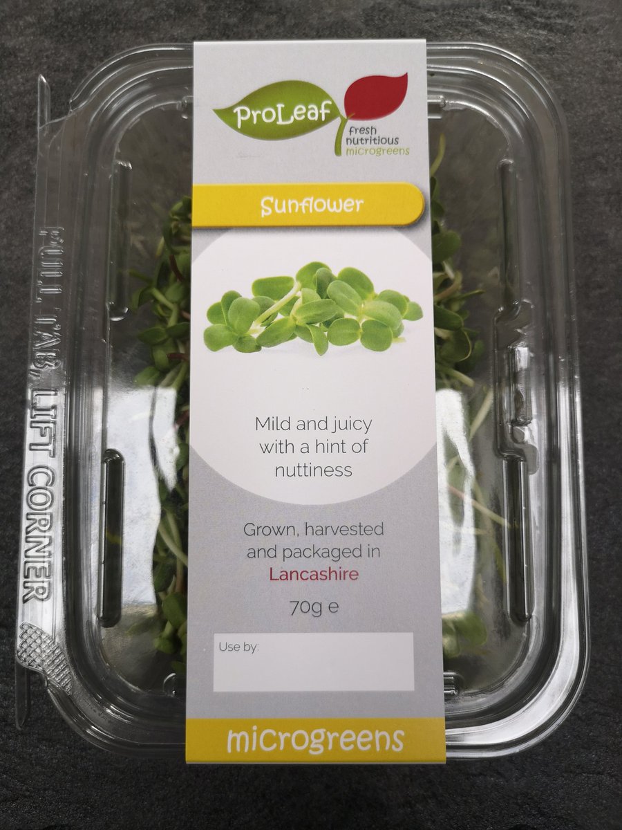 Sunflower microgreens, these nutty tasting shoots &amp; leaves make an excellent healthy snack, packed full of goodness.