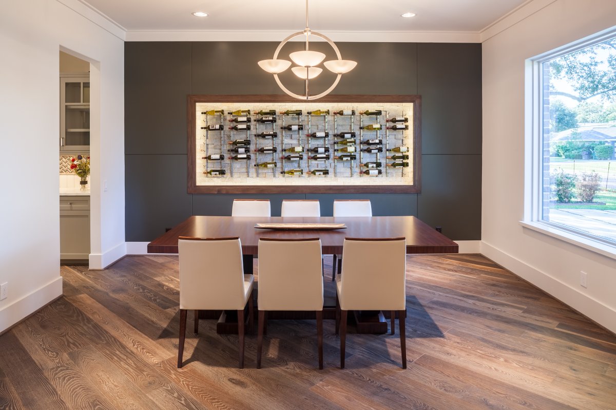'Interiors shouldn't be static works of art. You're meant to interact with them.' - Alexandra Angle
- - - - - 
#homegoals #housegoals #winestorage #art #diningroom #entertainingspace #homesofinstagram #instahomes #homeinspiration #winfreydesignbuild #designbuild #luxuryhomes