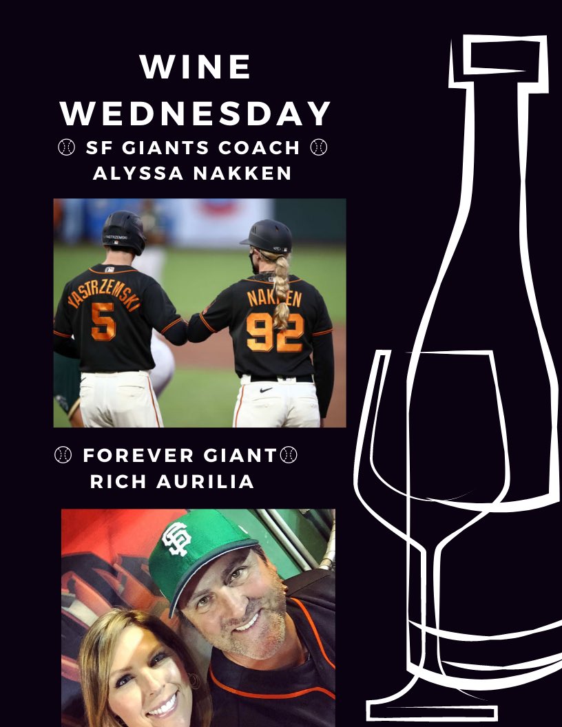 RichAurilia35 (@richaurilia35) on Twitter photo Join me and ā¦@AmyGGiantsā© this afternoon at 5pm with special guest Alyssa Nakken. #winewednesday ā¦<a href="/Redstitchwine/">Red Stitch Wine</a>ā© Join me and ā¦@AmyGGiantsā© this afternoon at 5pm with special guest Alyssa Nakken. #winewednesday ā¦<a href="/Redstitchwine/">Red Stitch Wine</a>ā©