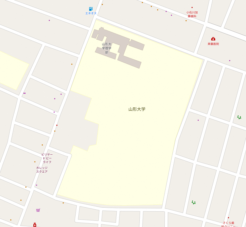 山形県 On Twitter 今日は 山形大学 開学記念日 山大の学生 教職員の皆様 おめでとうございます ところで 山大 小白川キャンパス って 山形県 のカタチに見えませんか 地図画像提供 C Openstreetmap Contributors Https T Co 3icll35lym Https T Co