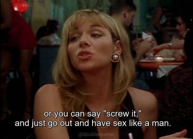DoubleCosmo's tweet photo. Trust us, Samantha knows what she's talking about β¨
E01S01: Sex and the City
Follow: @doublecosmo
#SATC #satcquote https://t.co/Z5siya1KPe