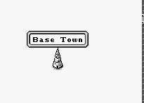 So, in this one, you start in a place called "base town", named as such because it's at the base of a giant tower. In FFLegend you visit different worlds/world maps connected by the tower As you travel up, on higher floros you find doors leading to different worlds.