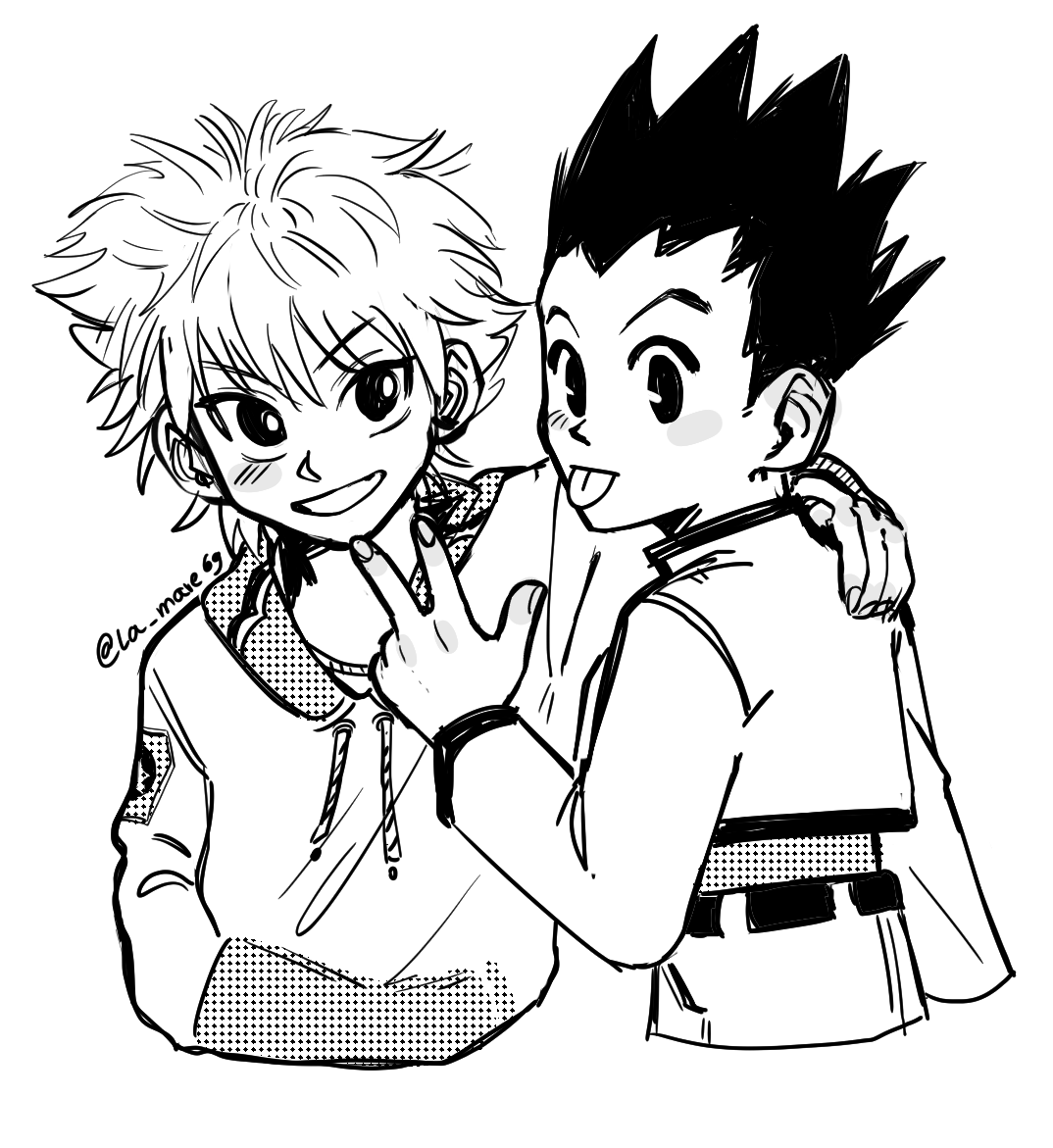 no homework only killugon supremacy 
#hxh 