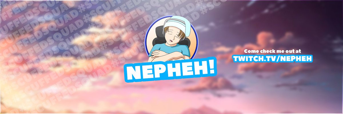 NephEh's tweet image. Huge shoutout to @JaycoTTV for making my new twitter header and surprising me with it, love you bbg 😍