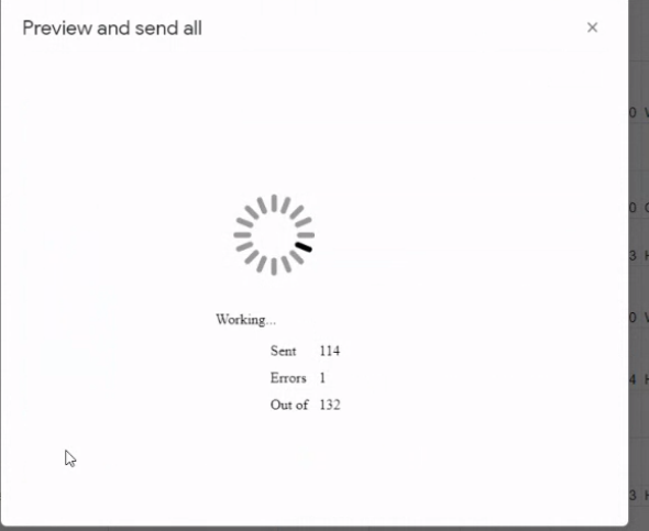 MaestraRmrzG's tweet photo. That feeling when you just helped your coworker send 132 parents personalized emails of student's progress in Spanish II/III class. #EmailMerge #AspenDoesMyBidding #CPSGoogle https://t.co/2grMFqlxgB